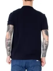 Schwarzes Armani Exchange Baumwoll-T-Shirt
