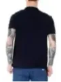 Schwarzes Armani Exchange Baumwoll-T-Shirt