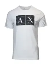 Graues AX Herren Baumwoll-T-Shirt