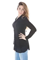 "DENNY ROSE Hemden im Sale | DENNY ROSE 3045_NERO_C26660 online kaufen"|Planet-Deluxe