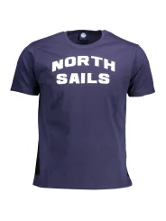 "North Sails T-Shirts im Sale | North Sails Logo TShirt Blau Rundhals 902342-000 online kaufen"|Planet-Deluxe