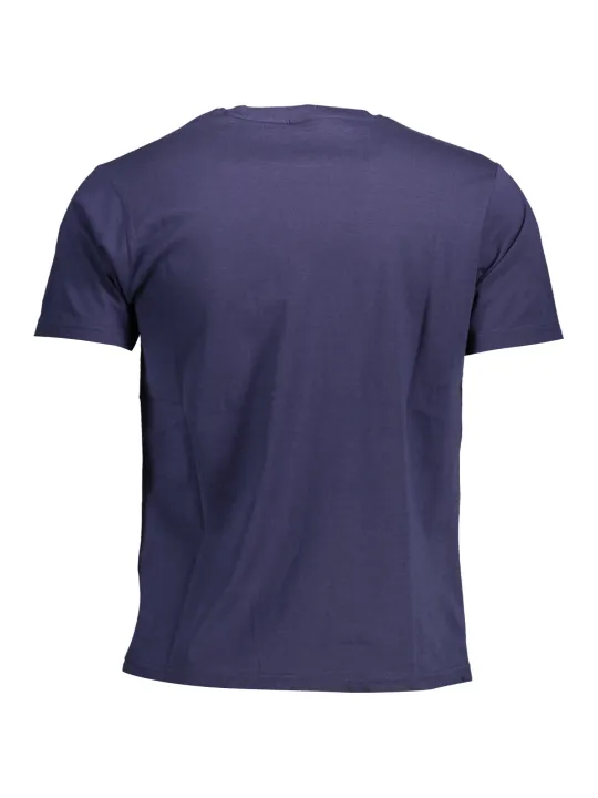 "North Sails T-Shirts im Sale | North Sails Logo TShirt Blau Rundhals 902342-000 online kaufen"|Planet-Deluxe