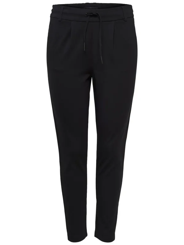 Schwarze Hosen mit Kordelzug Schwarze Hosen mit Kordelzug
