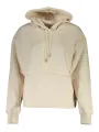 "Calvin Klein Sweatshirts im Sale | Calvin Klein Beiges Kapuzen-Sweatshirt mit Logo und Tasche online kaufen"|Planet-Deluxe