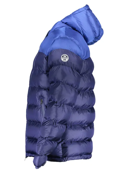"North Sails Jacken im Sale | Wattierte Kapuzenjacke mit Taschen und Logo von North Sails online kaufen"|Planet-Deluxe