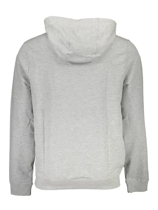 "GUESS JEANS Sweatshirts im Sale | Guess Jeans Bio Hoodie Grau Slim Fit online kaufen"|Planet-Deluxe