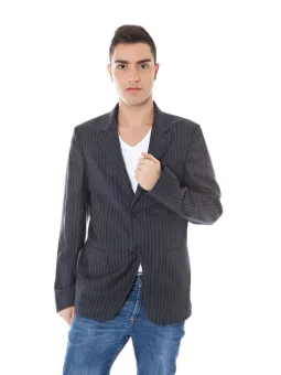 Calvin Klein Langarmjacke mit Taschen - Klassischer Stil