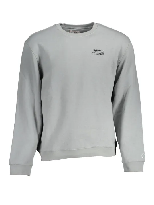 Recyceltes Guess Jeans Sweatshirt mit Logo-Stickerei