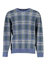GANT Logo Pullover Blau - Rundhals, Langarm, Stilvoll
