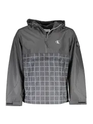 "Calvin Klein Jacken im Sale | Langarm Hoodie-Sakko mit Taschen und Kontrastdetails von Calvin Klein online kaufen"|Planet-Deluxe