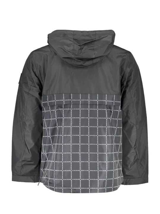 "Calvin Klein Jacken im Sale | Langarm Hoodie-Sakko mit Taschen und Kontrastdetails von Calvin Klein online kaufen"|Planet-Deluxe