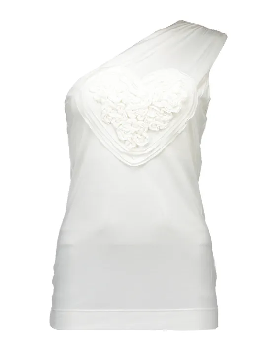 "Love Moschino T-Shirts im Sale | Love Moschino W-4-E38-01-M-3355_BIANCO_A00 online kaufen"|Planet-Deluxe
