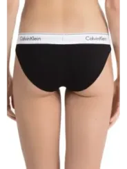 Schwarzer Calvin Klein Damen-String.