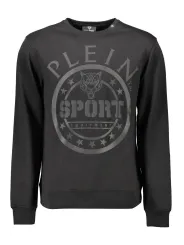 "Plein Sport Sweatshirts im Sale | Langarmshirt Rundhals Logo Plein Sport Schwarz online kaufen"|Planet-Deluxe
