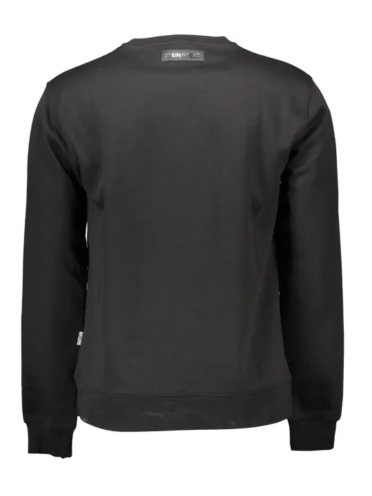 "Plein Sport Sweatshirts im Sale | Langarmshirt Rundhals Logo Plein Sport Schwarz online kaufen"|Planet-Deluxe