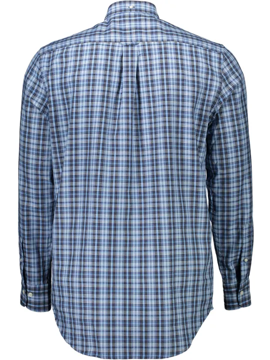 GANT Herrenhemd Pacific Blau, Normaler Schnitt, Button-Down
