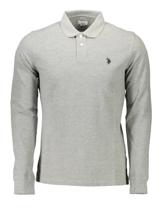 "U.S. POLO Poloshirts im Sale | Poloshirt Langarm mit Stickerei und Logo von US Polo online kaufen"|Planet-Deluxe
