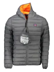 "NORWAY 1963 Jacken im Sale | Kapuzinjacke mit Taschen und Logo NORWAY 1963 119150 GRIGIO online kaufen"|Planet-Deluxe