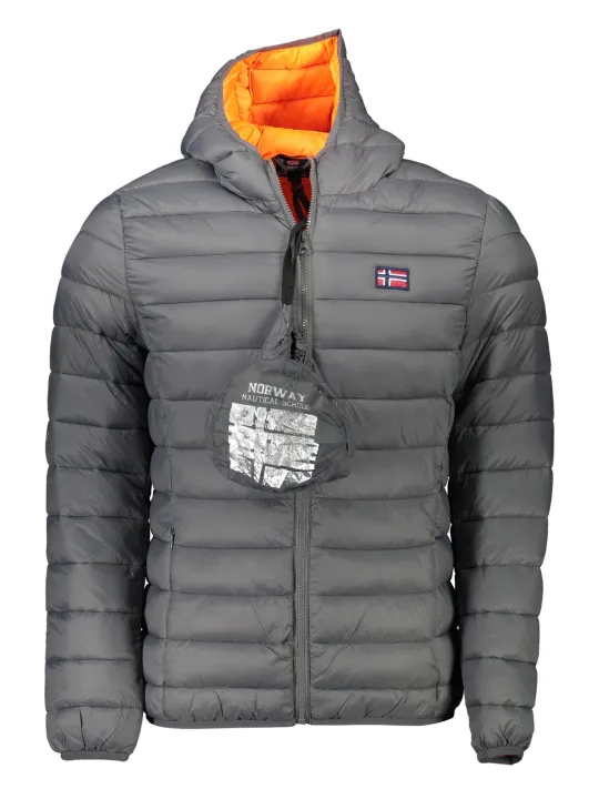 "NORWAY 1963 Jacken im Sale | Kapuzinjacke mit Taschen und Logo NORWAY 1963 119150 GRIGIO online kaufen"|Planet-Deluxe