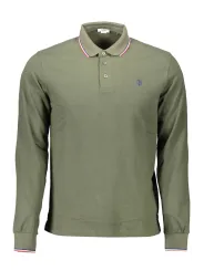 "U.S. POLO Poloshirts im Sale | Langarm Poloshirt mit Kontrast und Stickerei U.S. POLO 60641 online kaufen"|Planet-Deluxe