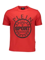 "Plein Sport T-Shirts im Sale | Plein Sport TIPS128_ROSSO_52-RED Rot online kaufen"|Planet-Deluxe