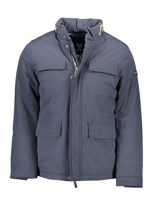 "Plein Sport Jacken im Sale | Sportjacke mit Kapuze und Taschen, Kontrastdetails, Plein Sport online kaufen"|Planet-Deluxe