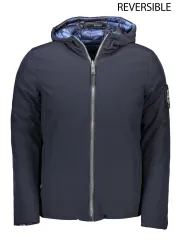 "Plein Sport Jacken im Sale | Wendbare Kapuzenjacke mit Taschen und Reißverschluss Navy online kaufen"|Planet-Deluxe