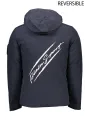 "Plein Sport Jacken im Sale | Wendbare Kapuzenjacke mit Taschen und Reißverschluss Navy online kaufen"|Planet-Deluxe