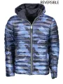 "Plein Sport Jacken im Sale | Wendbare Kapuzenjacke mit Taschen und Reißverschluss Navy online kaufen"|Planet-Deluxe
