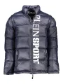 "Plein Sport Jacken im Sale | Abnehmbare Langarmjacke mit Taschen und Print Navy online kaufen"|Planet-Deluxe