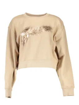 "Stylisches GUESS Sweatshirt Beige – Komfort trifft Eleganz"