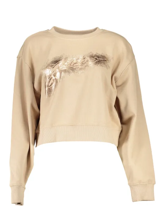 "GUESS JEANS Sweatshirts im Sale | GUESS JEANS W2RQ05K9YI0_BEIGE_G1G2 online kaufen"|Planet-Deluxe