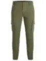 Grüne Cargohose mit Seitentaschen