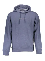 "Tommy Hilfiger Sweatshirts im Sale | Tommy Hilfiger Kapuzenpullover Stickerei Logo Blau online kaufen"|Planet-Deluxe