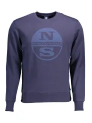 "North Sails Sweatshirts im Sale | Langarm Sweatshirt Rundhals Logo Naturfaser North Sails 691001 online kaufen"|Planet-Deluxe