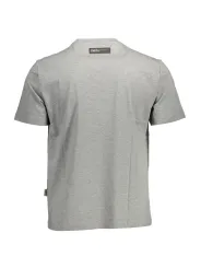 "Plein Sport T-Shirts im Sale | Plein Sport Kontrast T-Shirt mit Logo und Rundhalsausschnitt online kaufen"|Planet-Deluxe