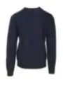 Dunkelblauer Armani Exchange Pullover mit langen Ärmeln