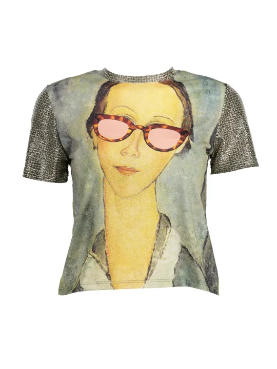 "Desigual T-Shirts im Sale | Desigual 22SWTKAE_VERDE_2015 online kaufen"|Planet-Deluxe