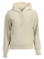 "Calvin Klein Sweatshirts im Sale | Calvin Klein Kapuzensweatshirt Beige mit Taschen und Logo online kaufen"|Planet-Deluxe