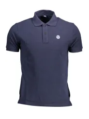 "North Sails Poloshirts im Sale | Kurzarm Poloshirt Naturfaser mit Logo von North Sails online kaufen"|Planet-Deluxe