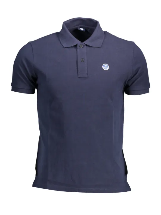 "North Sails Poloshirts im Sale | Kurzarm Poloshirt Naturfaser mit Logo von North Sails online kaufen"|Planet-Deluxe