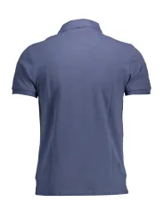 "North Sails Poloshirts im Sale | Poloshirt Kurzarm 2 Knöpfe Logo Naturfaser North Sails Blau online kaufen"|Planet-Deluxe
