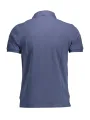 "North Sails Poloshirts im Sale | Poloshirt Kurzarm 2 Knöpfe Logo Naturfaser North Sails Blau online kaufen"|Planet-Deluxe