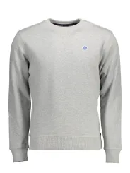 "North Sails Sweatshirts im Sale | Langarm Sweatshirt Rundhals Logo Naturfaser North Sails online kaufen"|Planet-Deluxe