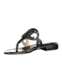 "RALPH LAUREN Sandalen im Sale | RALPH LAUREN 802840596001_NERO_BLACK online kaufen"|Planet-Deluxe