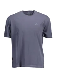 "GANT T-Shirts im Sale | GANT Bio Baumwolle TShirt mit Rundhals und Logo Stickerei online kaufen"|Planet-Deluxe