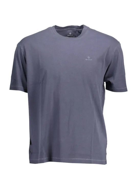 "GANT T-Shirts im Sale | GANT Bio Baumwolle TShirt mit Rundhals und Logo Stickerei online kaufen"|Planet-Deluxe