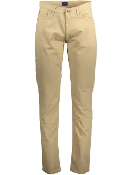 GANT Bio-Baumwollhose Beige – Stilvoll & Nachhaltig