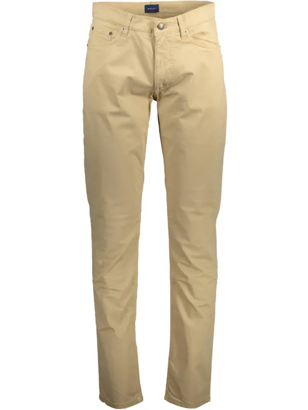 GANT Bio-Baumwollhose Beige – Stilvoll & Nachhaltig GANT Bio-Baumwollhose Beige – Stilvoll & Nachhaltig