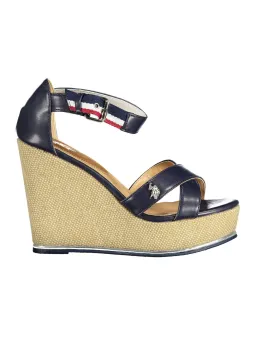 "U.S. Polo Assn. Keilsandale: Elegante Sandalen mit Logo"